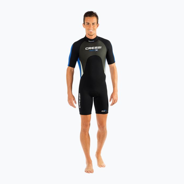 Cressi Med X 2,5 mm vyriškos plaukimo putos juodos LV437001