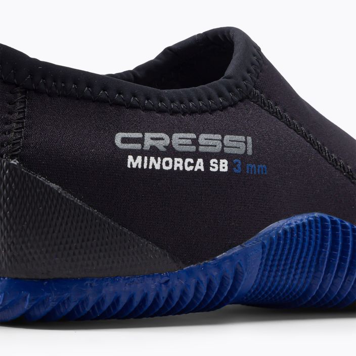 Cressi Minorca Shorty 3 mm juodos ir tamsiai mėlynos spalvos neopreniniai batai XLX431302 7