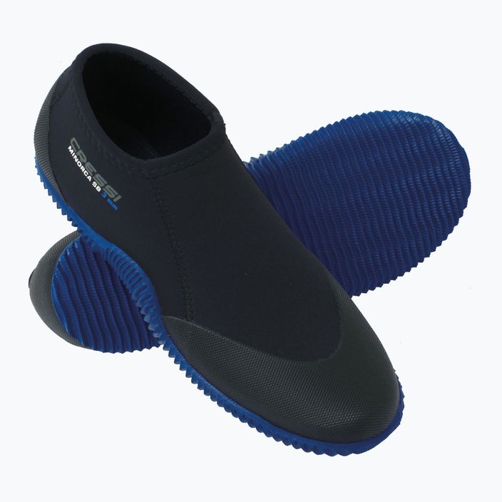 Cressi Minorca Shorty 3 mm juodos ir tamsiai mėlynos spalvos neopreniniai batai XLX431302 9