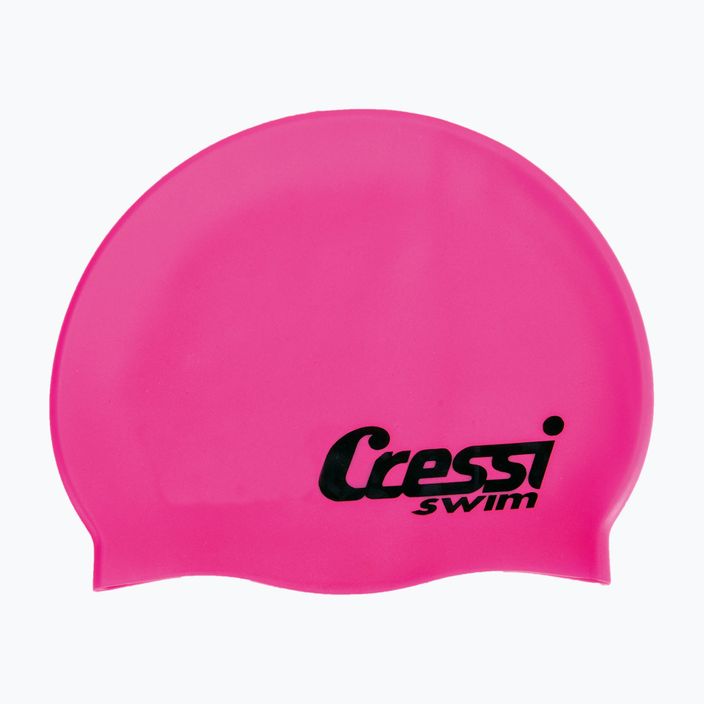 Vaikiška plaukimo kepuraitė Cressi Silicone Cap pink XDF220 2