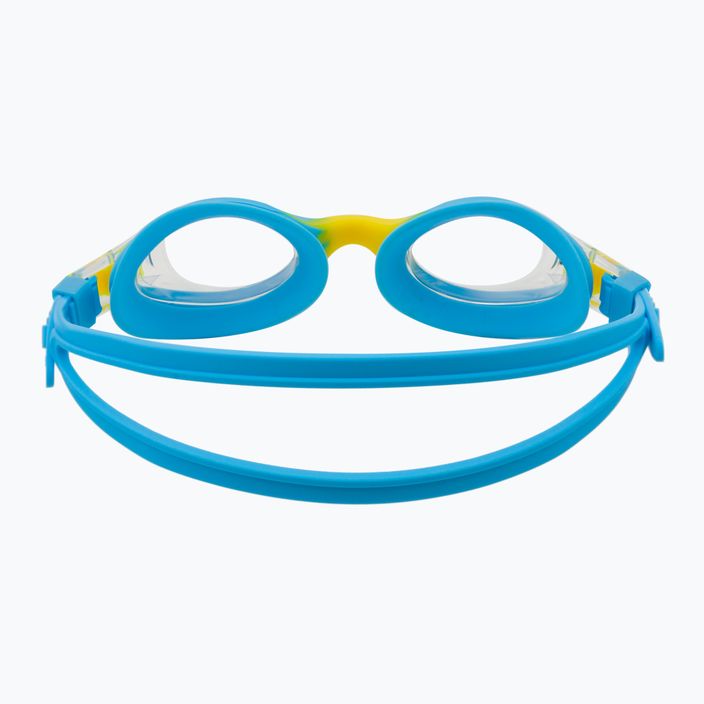 Cressi Dolphin 2.0 mėlyni/gelsvi vaikiški plaukimo akiniai USG010203B 5
