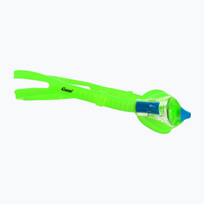 Cressi Dolphin 2.0 žali/mėlyni vaikiški plaukimo akiniai USG010203G 3