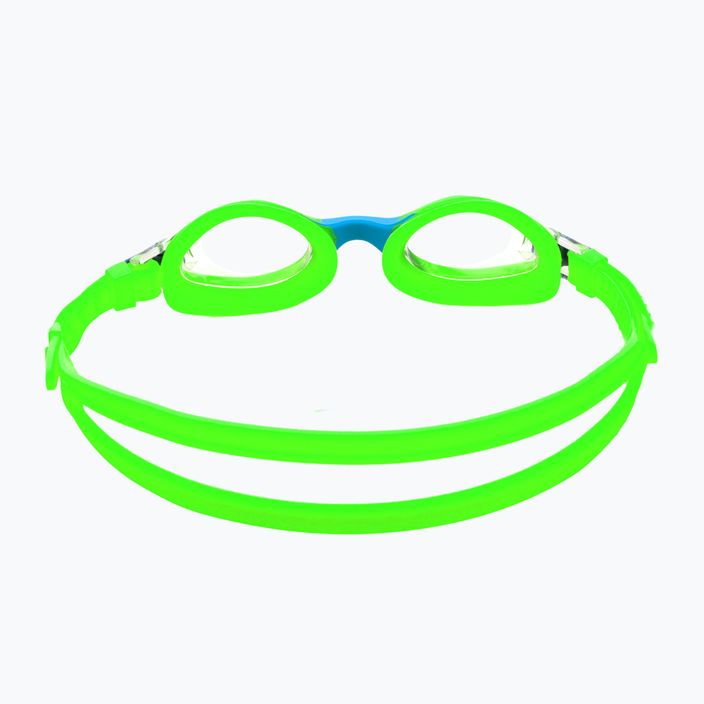 Cressi Dolphin 2.0 žali/mėlyni vaikiški plaukimo akiniai USG010203G 5