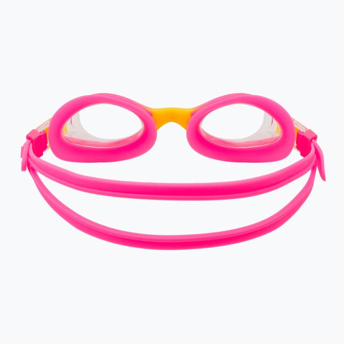 Cressi Dolphin 2.0 rožiniai/gelsvi vaikiški plaukimo akiniai USG010203G 5