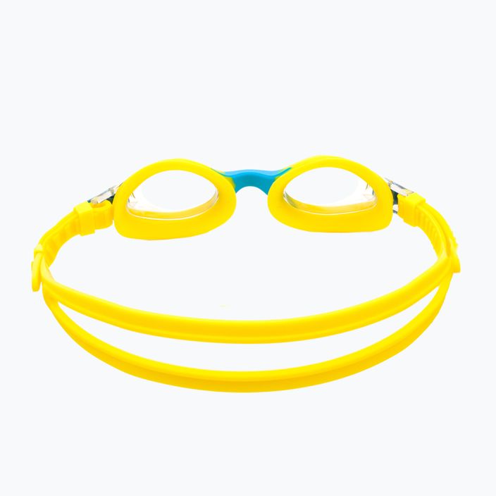 Cressi Dolphin 2.0 geltoni/mėlyni vaikiški plaukimo akiniai USG010203Y 5