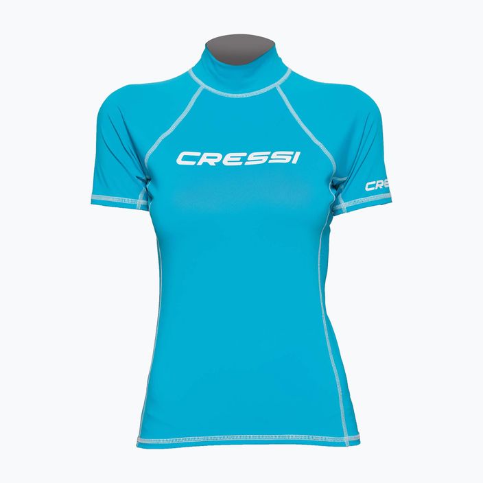 Cressi moteriški maudymosi marškinėliai mėlyni XLW474101