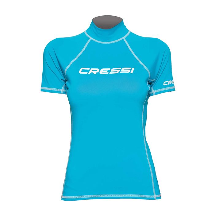 Cressi moteriški maudymosi marškinėliai mėlyni XLW474101 2