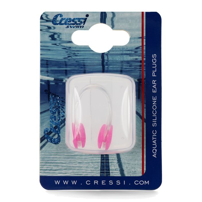 Cressi ausų kištukai rožinės spalvos DF200174 2