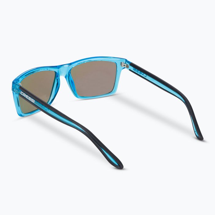 Cressi Rio Crystal mėlyni/mėlyni veidrodiniai akiniai nuo saulės XDB100107 2