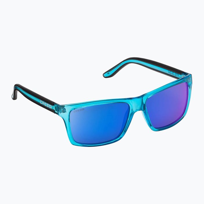 Cressi Rio Crystal mėlyni/mėlyni veidrodiniai akiniai nuo saulės XDB100107 5