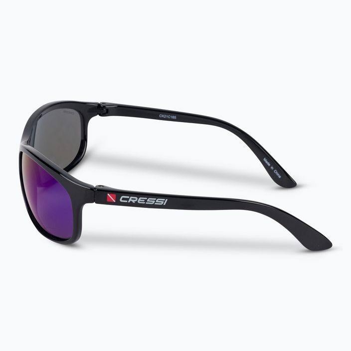 Cressi Rocker Floating juodi/mėlyni veidrodiniai akiniai nuo saulės XDB100502 4