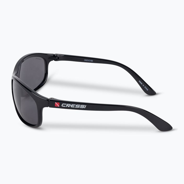 Cressi Rocker Floating juodi/rūkalo spalvos akiniai nuo saulės XDB100503 4