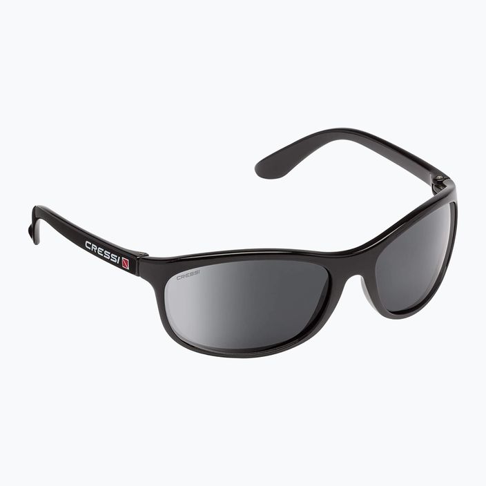 Cressi Rocker Floating juodi/rūkalo spalvos akiniai nuo saulės XDB100503 5