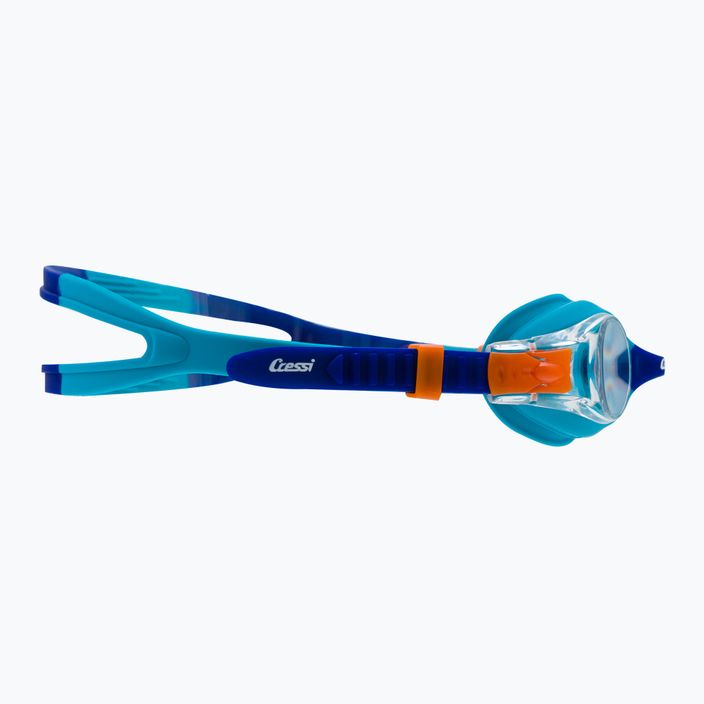 Cressi Dolphin 2.0 žydros/mėlynos spalvos vaikiški plaukimo akiniai USG010220 3