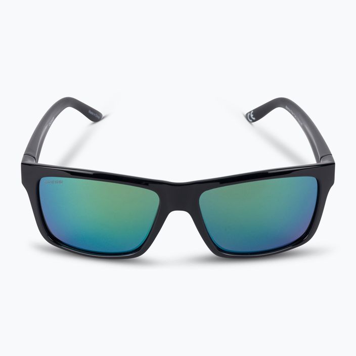 Cressi Bahia juodos/žalios spalvos veidrodiniai akiniai nuo saulės XDB100603 3