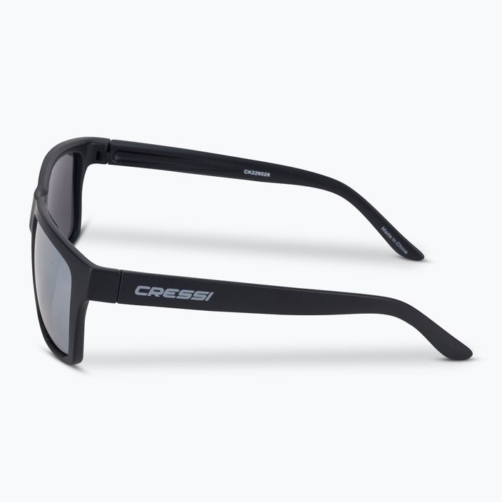 Cressi Bahia juodi/sidabriniai veidrodiniai akiniai nuo saulės XDB100604 4