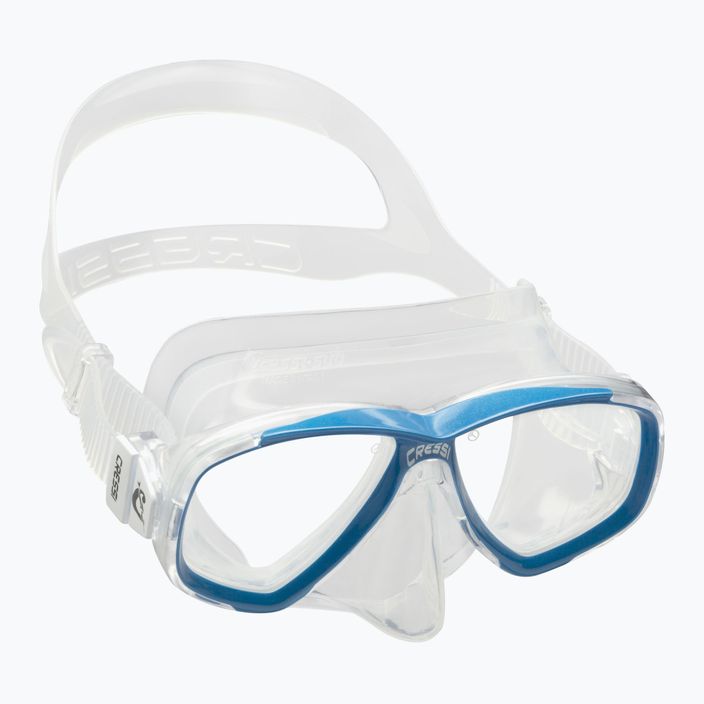 Nardymo kaukė Cressi Perla clear/blue