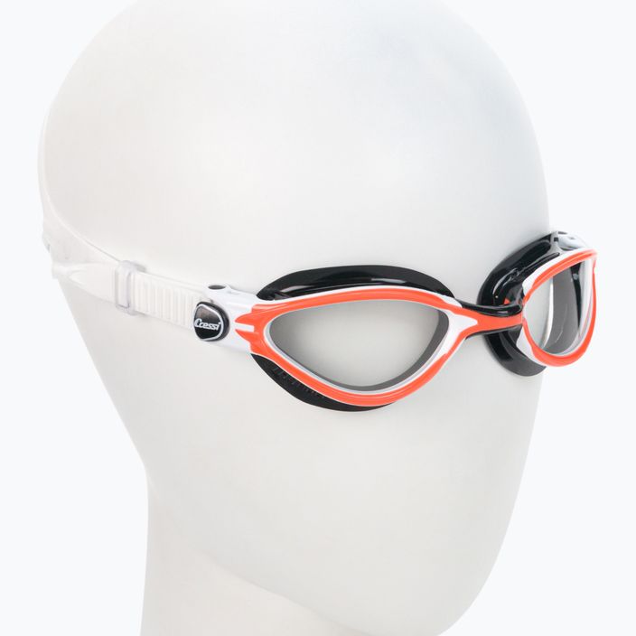 Cressi Thunder oranžiniai plaukimo akiniai DE203585
