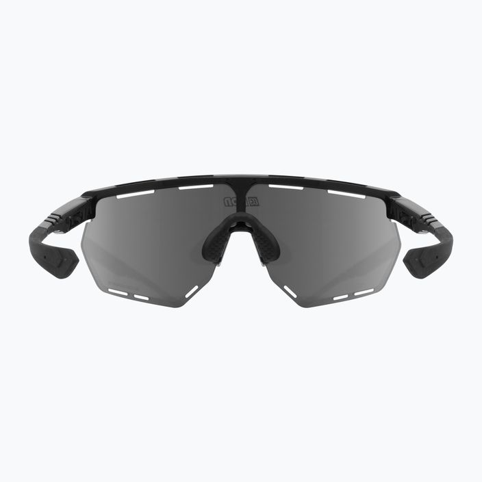 SCICON Aerowing juodi blizgūs/scnpp daugiaveidžiai raudoni dviratininkų akiniai EY26060201 5