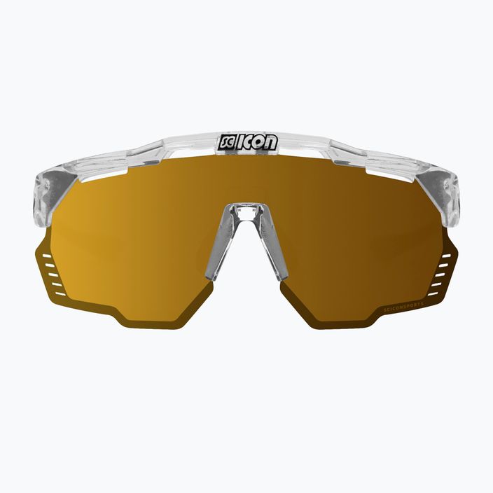 SCICON Aeroshade Kunken crystal gloss/scnpp multimirror bronze dviratininkų akiniai EY31070700 3