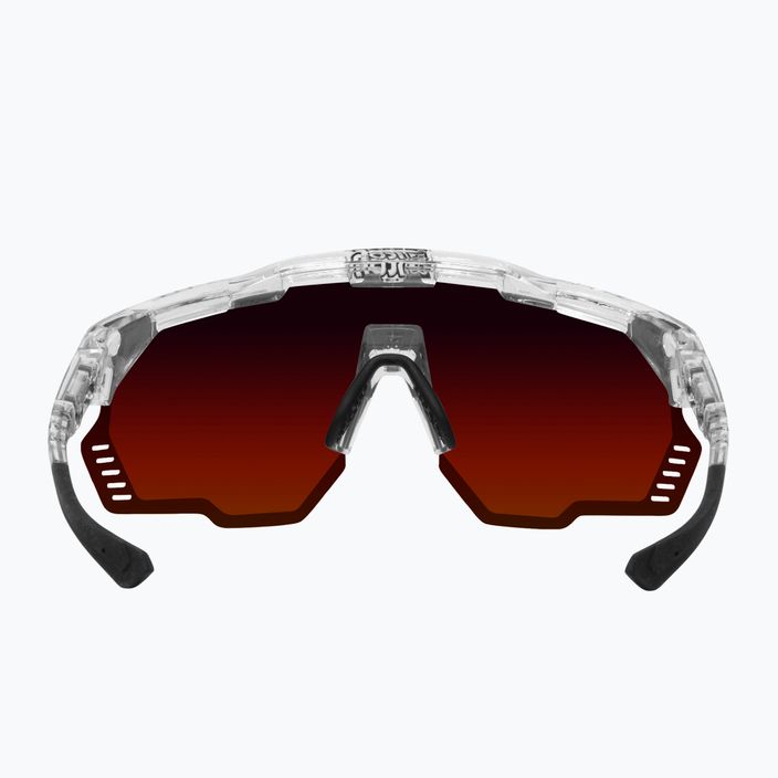 SCICON Aeroshade Kunken crystal gloss/scnpp monogram multimirror raudoni dviratininkų akiniai EY31130700 5