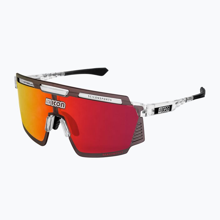 SCICON Aerowatt crystal gloss/scnpp daugiaveidžiai raudoni dviratininkų akiniai EY37060700 2