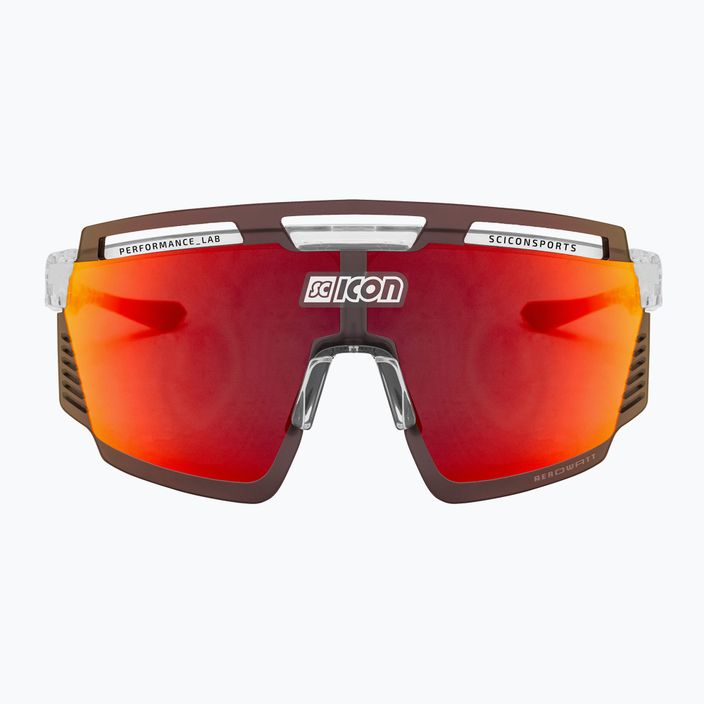 SCICON Aerowatt crystal gloss/scnpp daugiaveidžiai raudoni dviratininkų akiniai EY37060700 3