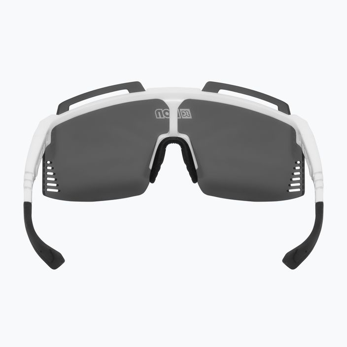 SCICON Aerowatt Foza balti blizgūs/scnpp daugiaspalviai sidabriniai dviratininkų akiniai EY38080800 5