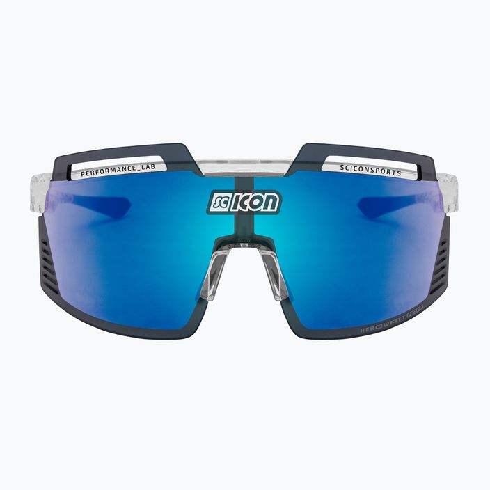 SCICON Aerowatt Foza crystal gloss/scnpp multimirror blue dviratininkų akiniai EY38030700 3