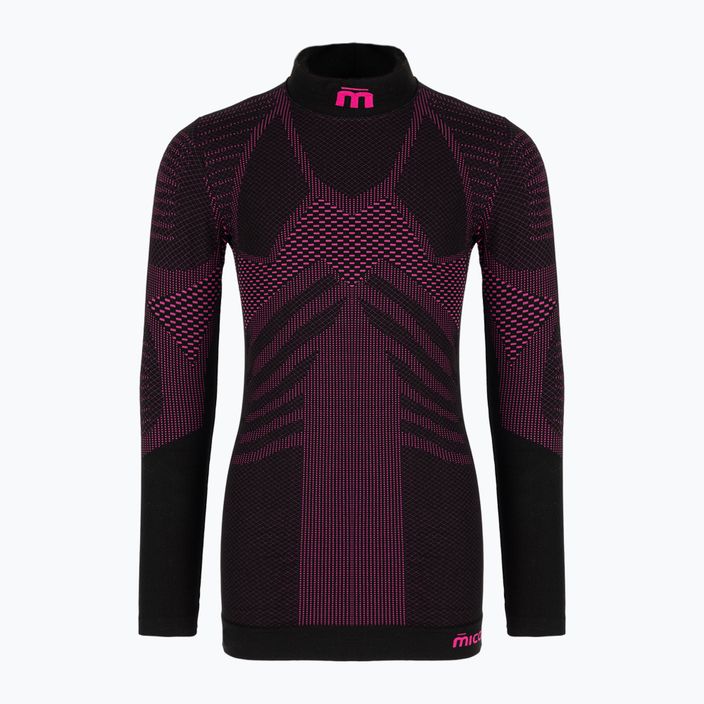 Vaikiški terminiai apatiniai drabužiai Mico Extra Dry Kit juodi/rožiniai BX02826 4