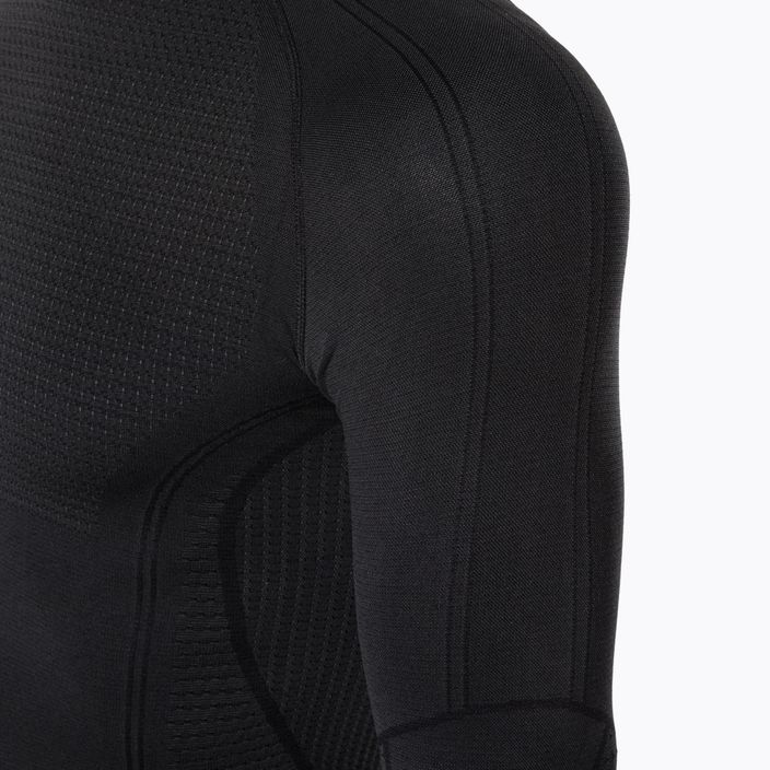 Vyriški termo marškinėliai Mico Odor Zero su apvaliu kaklu, juodi IN01450 3