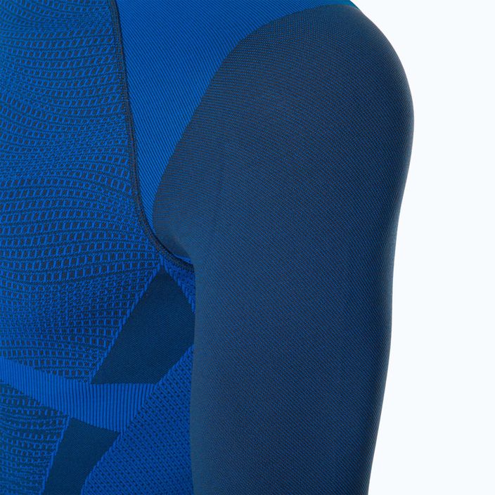 Vyriški termo marškinėliai Mico Warm Control Round Neck blue IN01850 3