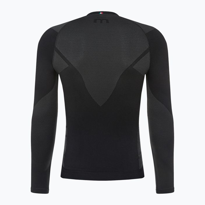 Vyriški terminiai marškinėliai Mico Warm Control Round Neck black IN01850 2