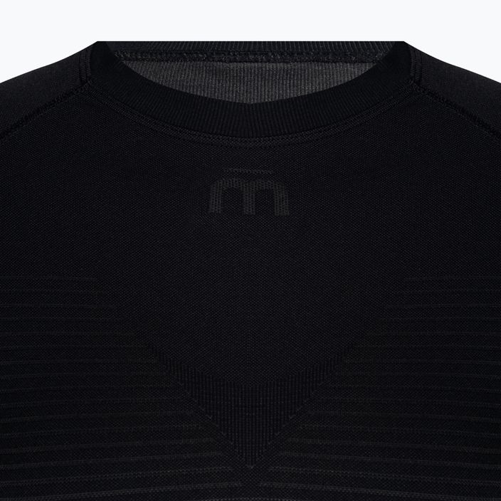 Mico Warm Control moteriški termo marškinėliai su apvaliu kaklu, juodi IN01855 4