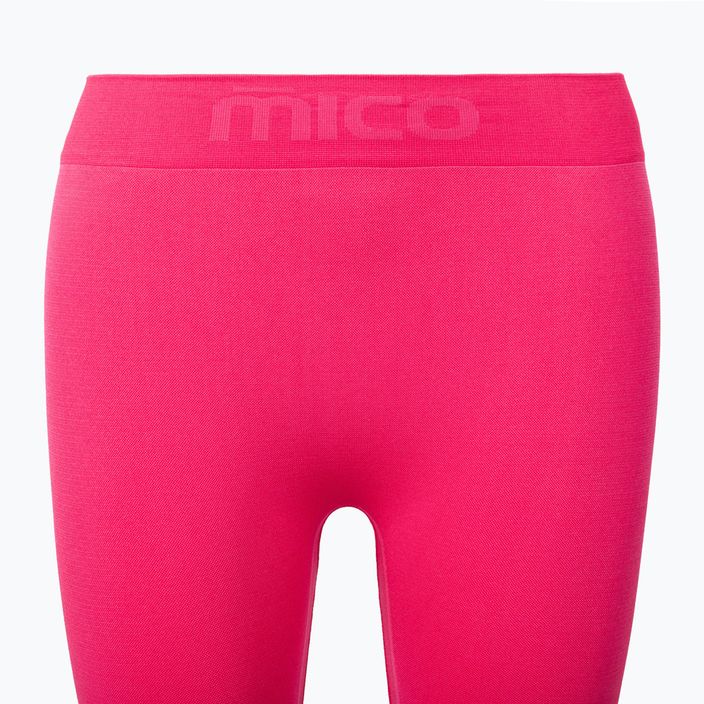 Moteriškos termo kelnės Mico Odor Zero Ionic+ rožinės spalvos CM01458 3