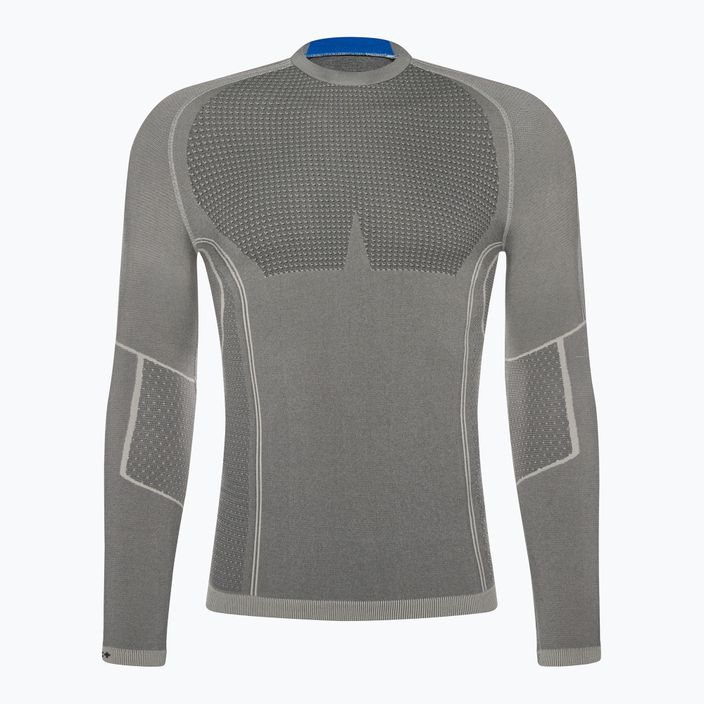 Vyriški Mico Odor Zero termo marškinėliai su apvaliu kaklu pilkos spalvos IN01450