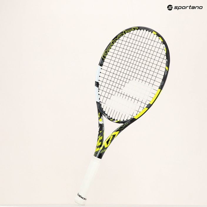 Babolat Pure Aero Junior 26 vaikiška teniso raketė pilkai geltona 140465 8