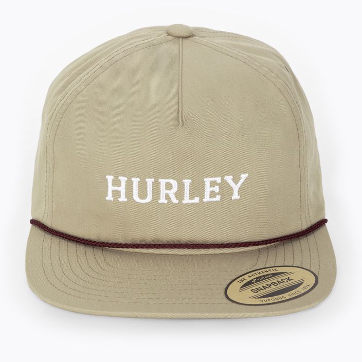 Vyriška kepuraitė su snapeliu Hurley Wayfarer khaki 2