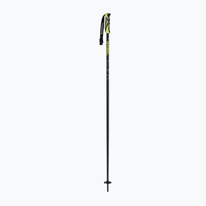 GABEL CVX slidinėjimo lazdos juoda/geltona 4