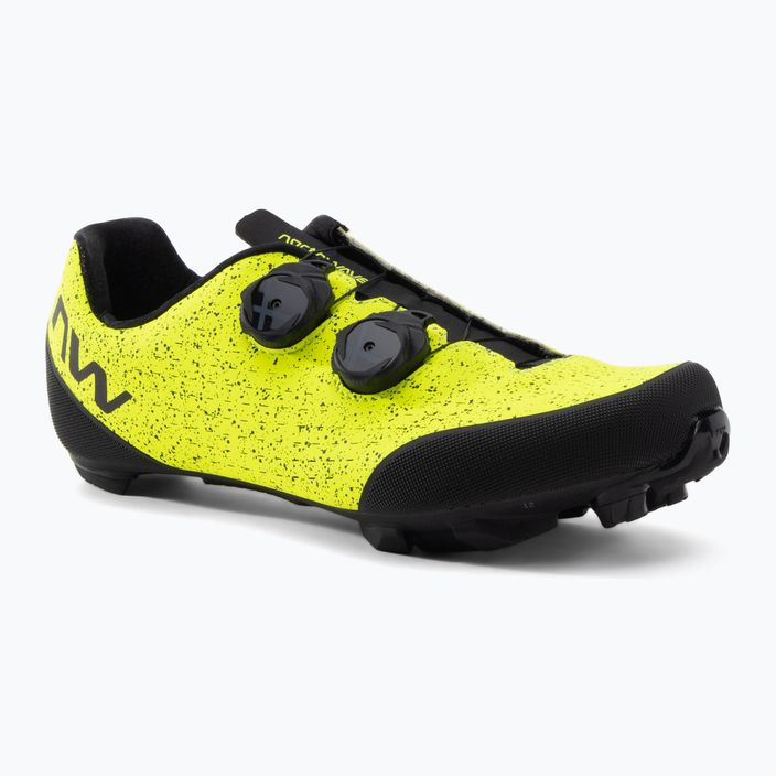 Vyriški MTB dviračių batai Northwave Rebel 3 yellow 80222012