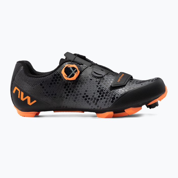 Vyriški MTB dviračių batai Northwave Razer 2 graphite-orange 80222013 2