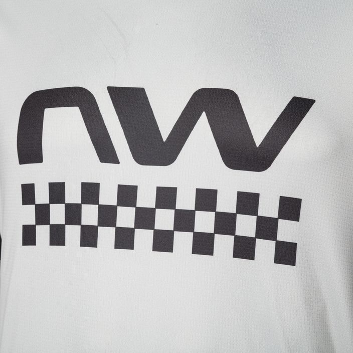 Northwave Edge SS 91 juodai balti vyriški dviratininko marškinėliai 89201302 3