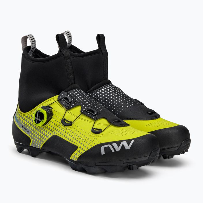 Vyriški MTB dviračių batai Northwave CeLSius XC ARC. GTX yellow 80204037 4
