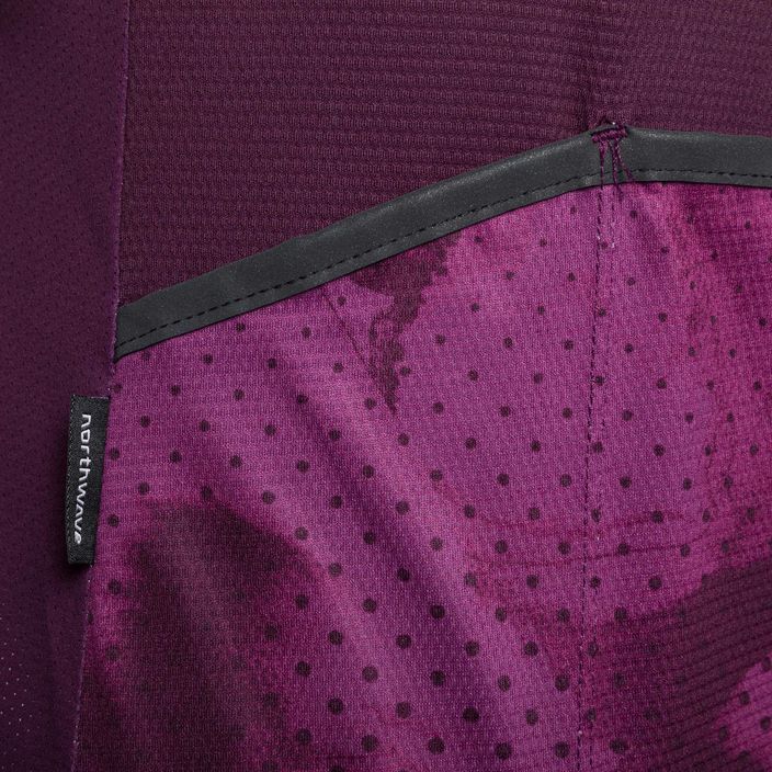 Northwave Origin moteriški dviratininkų marškinėliai violetinės spalvos 89221027 4