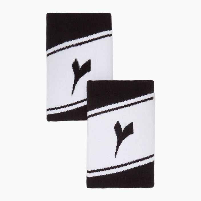 Diadora Wide Logo riešo apyrankės 2 vnt. baltos ir juodos 103.175650 3