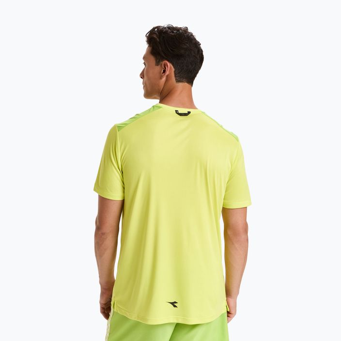 Vyriški teniso marškinėliai Diadora Challenge yellow 102.176852 3