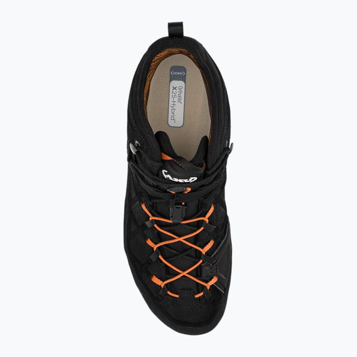 AKU Rock DFS Mid GTX black/orange vyriški sportiniai bateliai 6