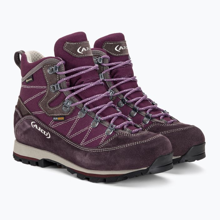 AKU Trekker Lite III GTX violetinės/pilkos spalvos moteriški trekingo batai 4