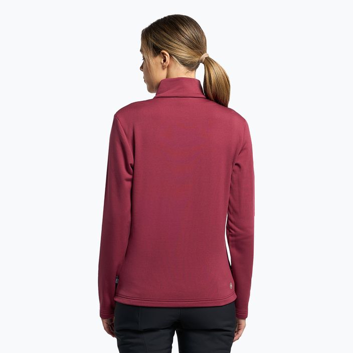 Moteriški Colmar vilnoniai marškinėliai bordo spalvos 9334-5WU 4