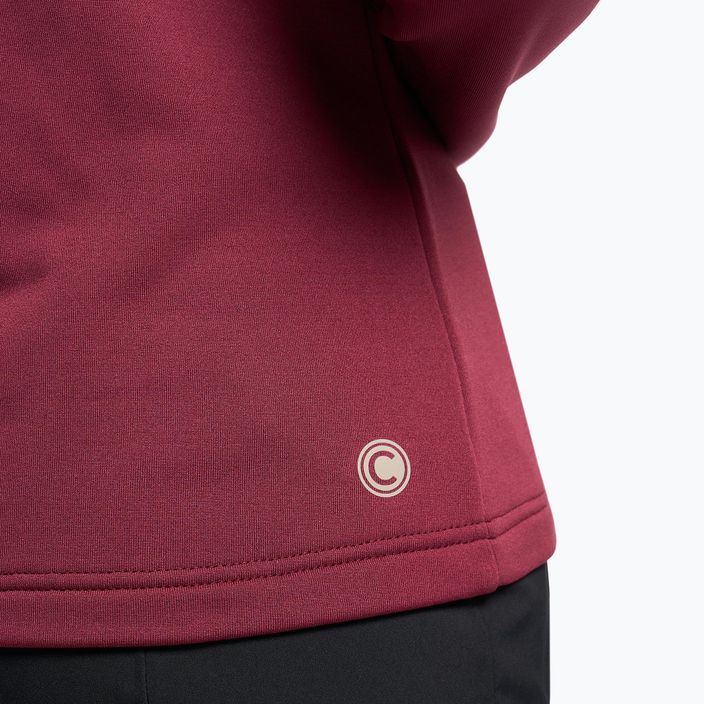 Moteriški Colmar vilnoniai marškinėliai bordo spalvos 9334-5WU 7